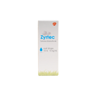 ZYRTEC 10 MG/ML ORAL DROPS 10 ML