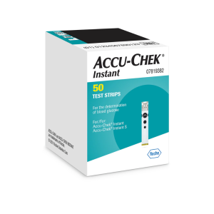 ACCU-CHECK INSTANT STRIPS 50S