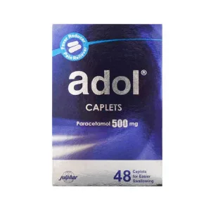 ADOL 500 MG  TABLET 48's