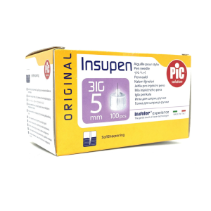 ADVANCE INSUPEN NEEDLE 5 MM 100'S