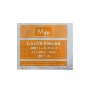ADVANCE MED GAUZE SWABS NON-STERILE 10CM*10CM 100'S