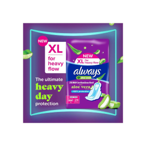 ALWAYS ALOE COOL MAXI THICK 24 PADS