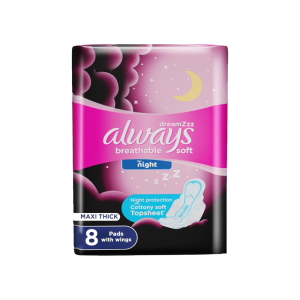 ALWAYS NIGHT MAXI THICK 8 PADS