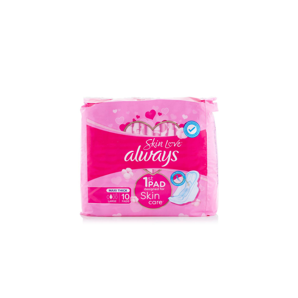 ALWAYS SKIN LOVE 10 PADS