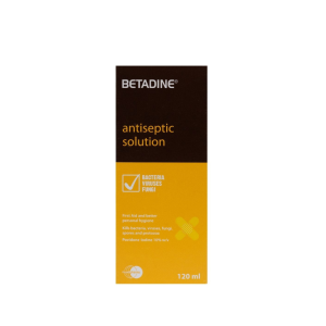 BETADINE ANTISEPTIC SOLUTION 120 ML