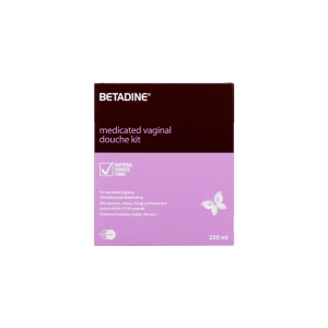 BETADINE VAGINAL DOUCHE KIT 100MG/ML 250 ML