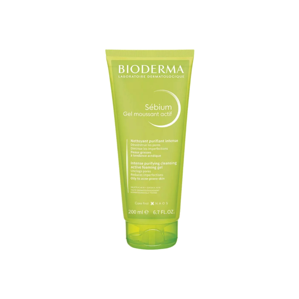 BIODERMA SEBIUM GEL MOUSSANT ACTIF 200 ML