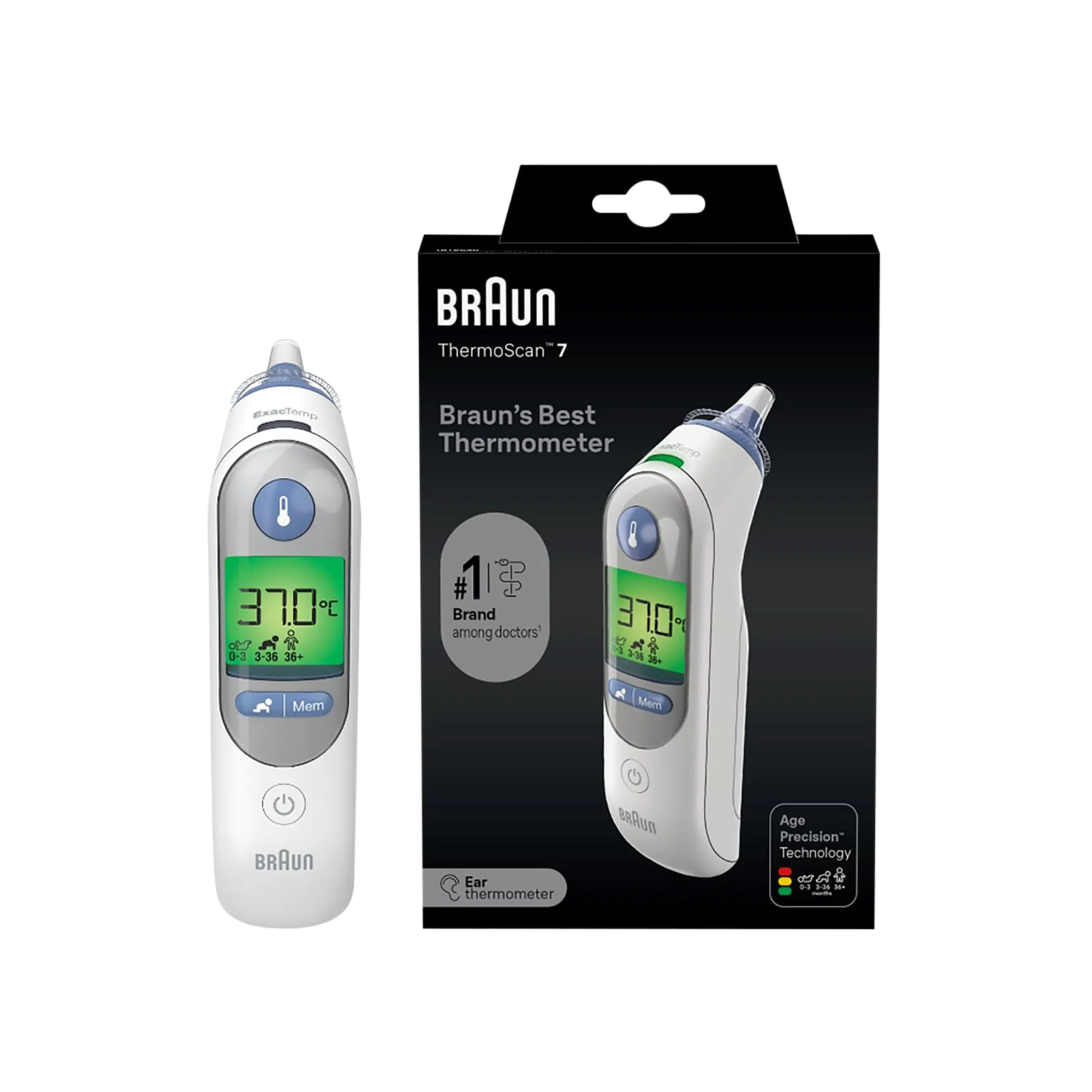 BRAUN THERMOSCAN-7 IRT 6520 WHITE
