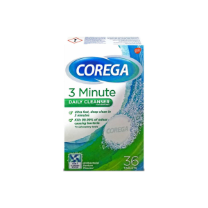 COREGA 3MIN CLEANSER TAB 36'S