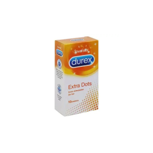 DUREX EXTRA DOTS 10N