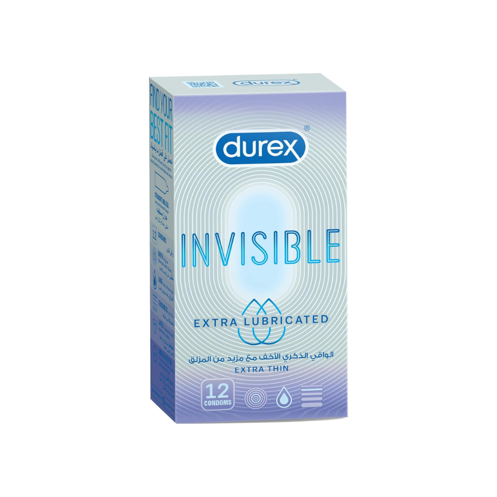 DUREX INVISIBLE EXTRA THIN 12'S