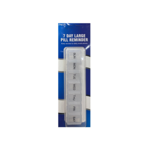 EASY 7 DAY LARGE PILL REMINDER