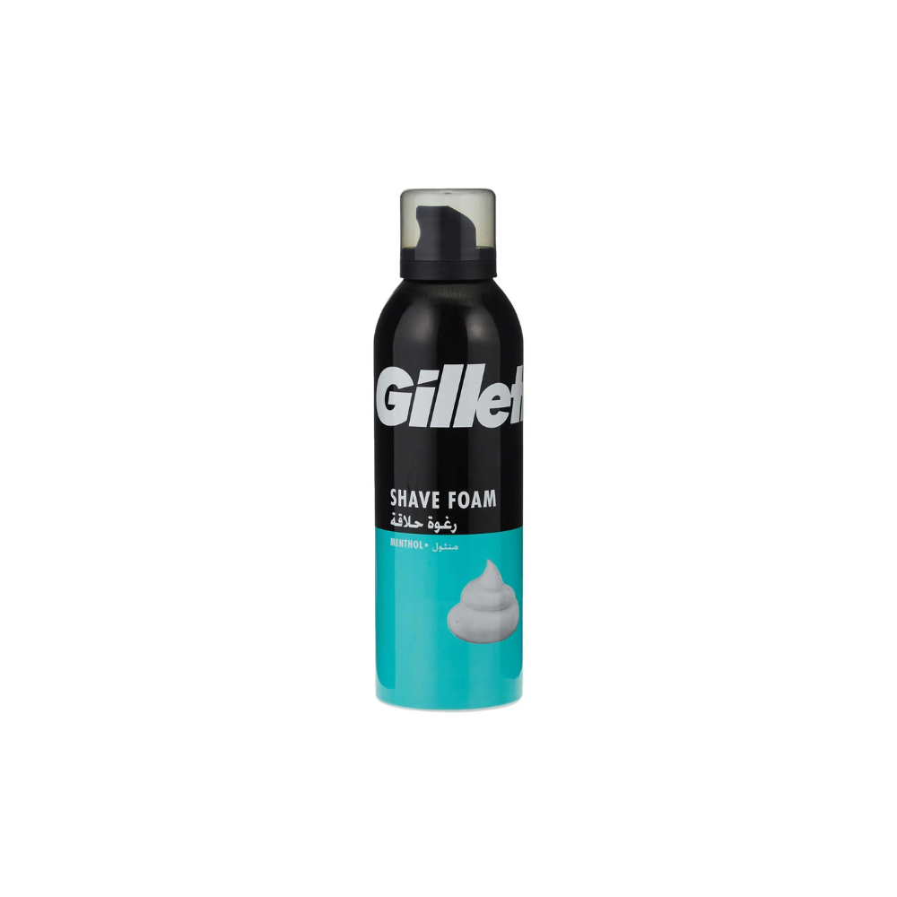 GILLETTE SHAVE FOAM MENTHOL 200ML