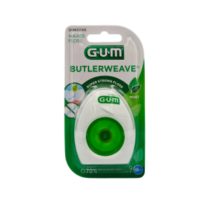 GUM BUTLERWEAVE FLOSS MINT 55M
