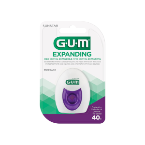 GUM EXPANDING FLOSS WAXED 30M