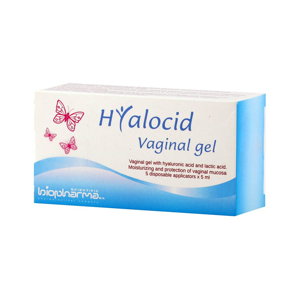 HYALOCID VAGINAL GEL 5 X 5ML, DISPOSIBLE APPLICATOR