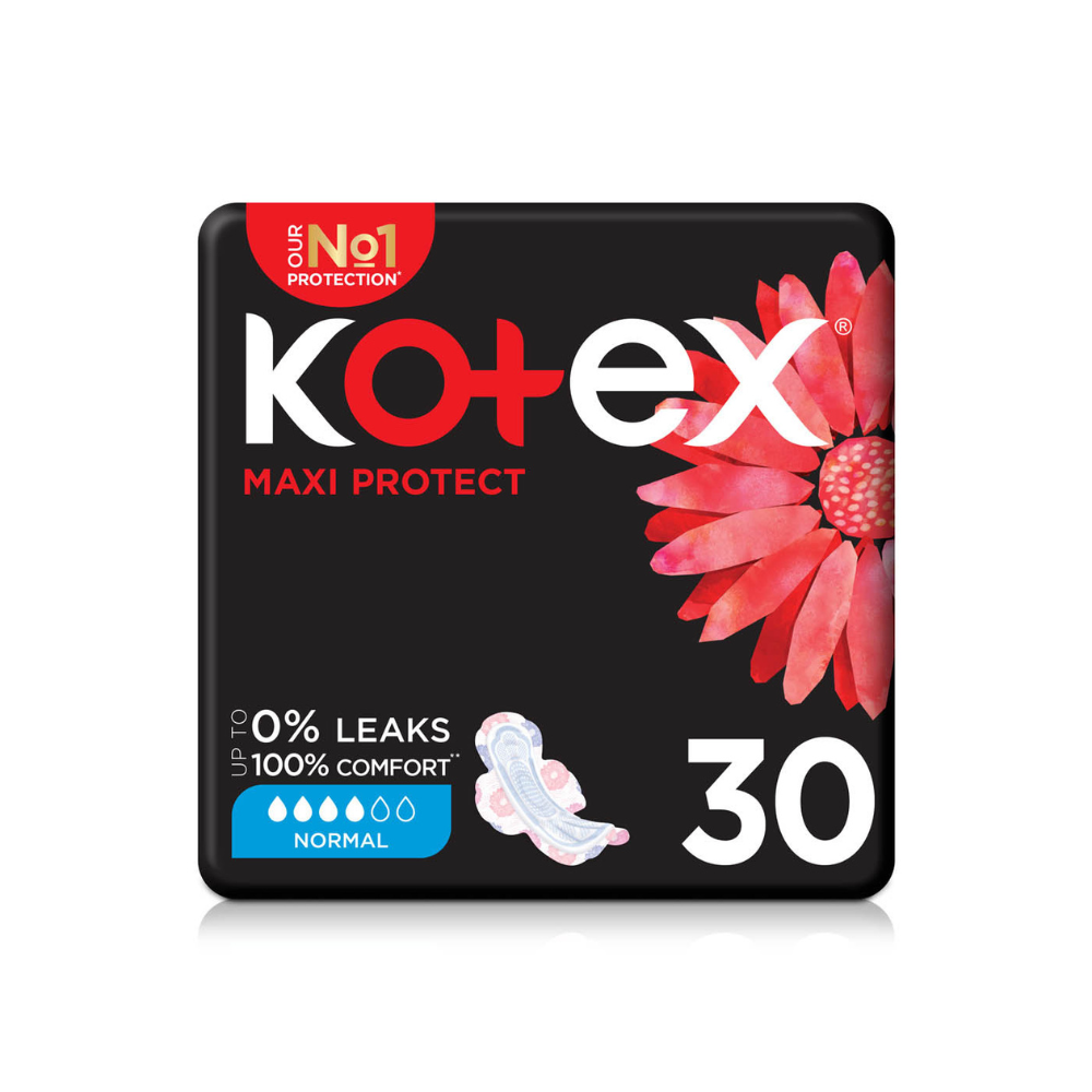KOTEX MAXI PROTECT NORMAL 30 PADS