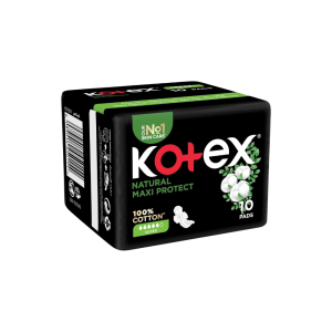 KOTEX NATURAL MAXI PROTECT 10 PADS