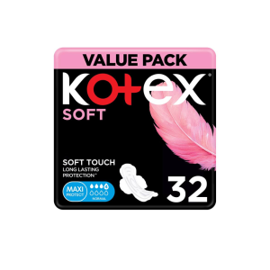 KOTEX SOFT MAXI PROTECT 32'S PADS
