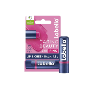 LABELLO BEAUTY LIP & CHEEK PINK LIP BALM 4.8 G