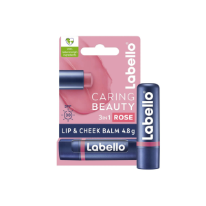 LABELLO BEAUTY LIP & CHEEK ROSE LIP BALM 4.8 G