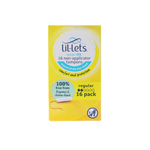 LILLETS NON APPLICATOR REGULAR TAMPON 16'S