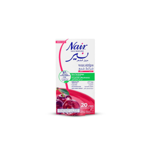 NAIR HAIR REMOVAL WAX STRIPS CHERRY 20'S
