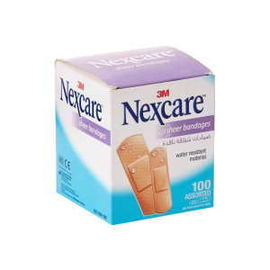 NEXCARE SHEER BANDAGE ASSORTED 100'S