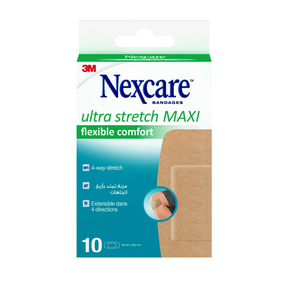 NEXCARE ULTRA STRECH MAXI FLEX 10'S