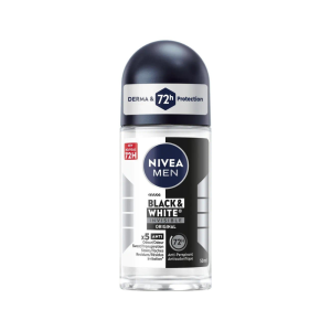 NIVEA DEO ROLL INVISIBLE BLACK & WHITE 50 ML