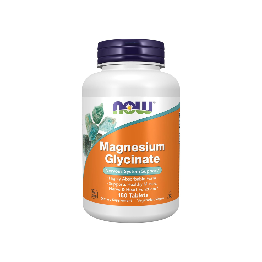NOW MAGNESIUM GLYCINATE TABLET 180'S