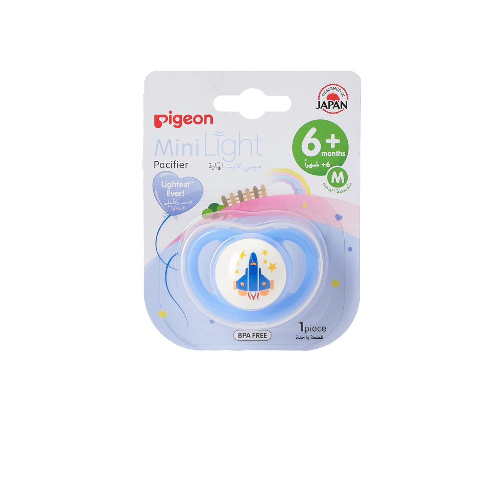 PIGEON MINILIGHT PACIFIER BOY-M