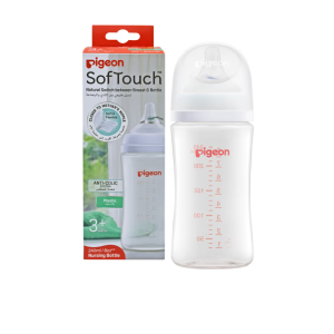 PIGEON SOFTOUCH WIDE NECK BOTTLE 240ML