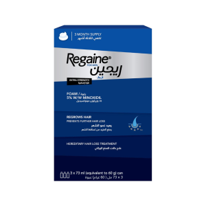 REGAINE FOR MEN FOAM 5% 60G X 3'S