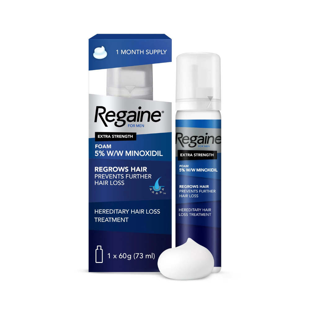 REGAINE FOR MEN FOAM 5% 60G