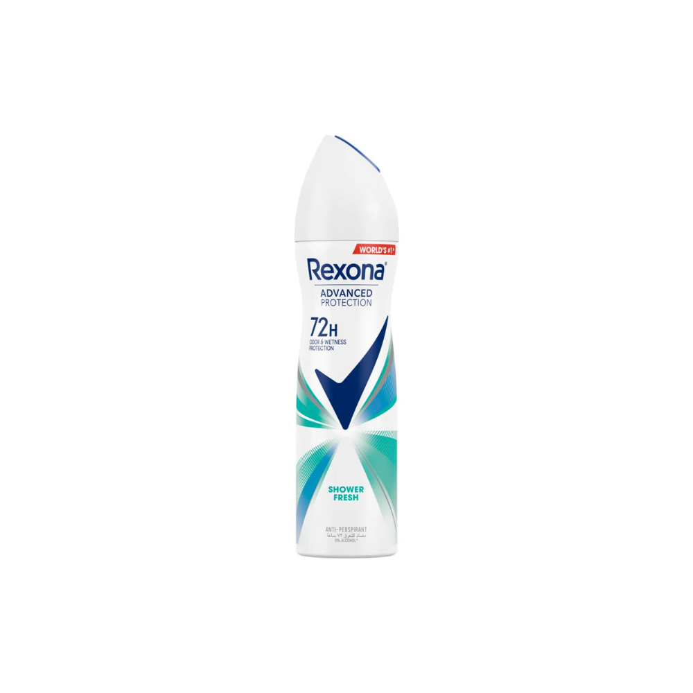REXONA DEO SPRAY SHOWER FRESH 72HR 150 ML