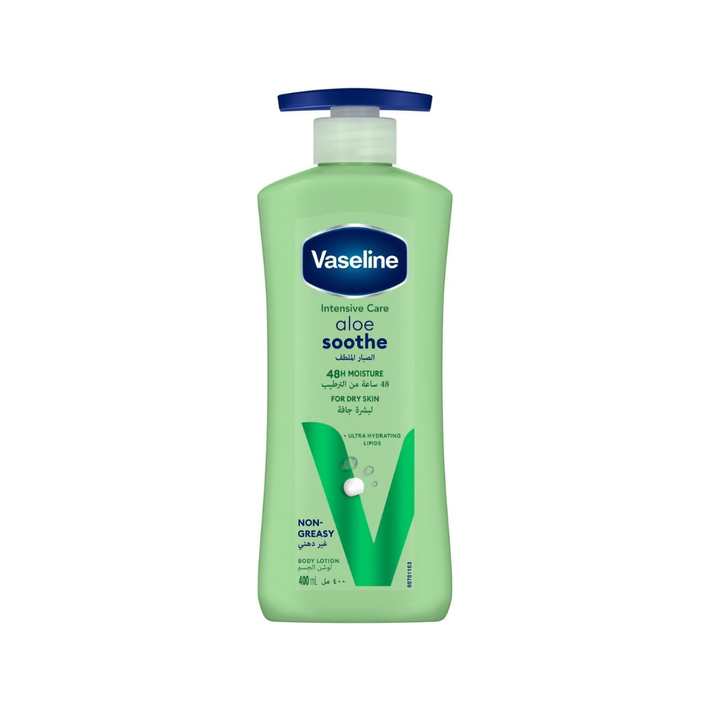 VASELINE ALOE SOOTHE BODY LOTION 400ML